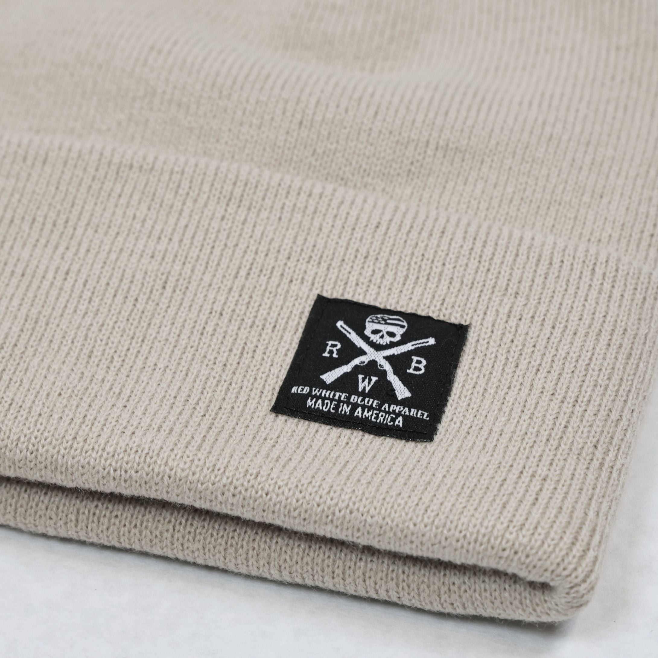 The Standard Winter Beanie | Made in USA / Cuff (Sand)