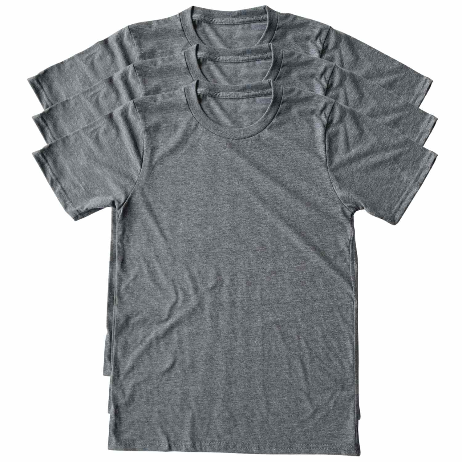 Made In USA Everyday T-Shirt | 3 Pack Gray