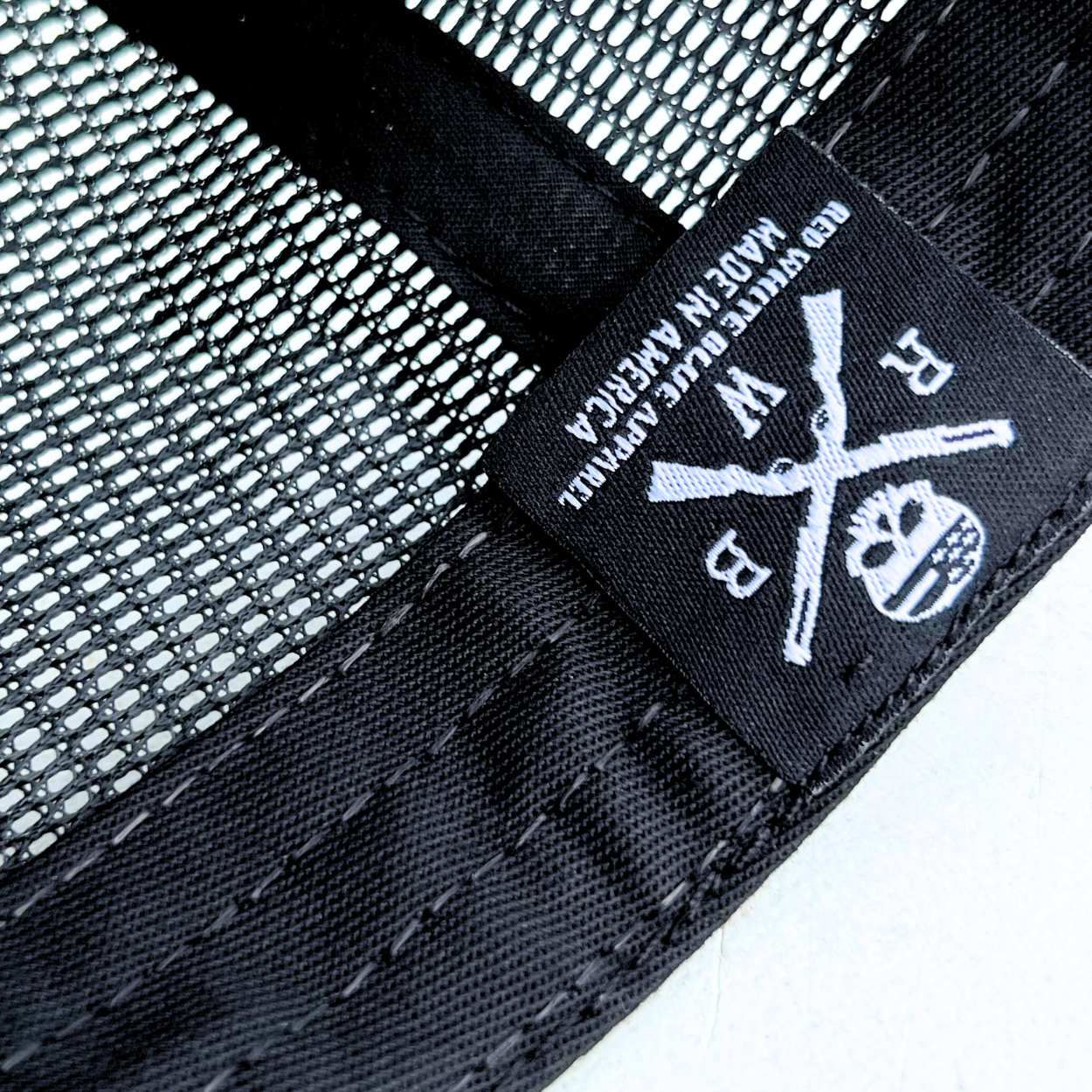 American-Made Trucker Hat | Blacked Out