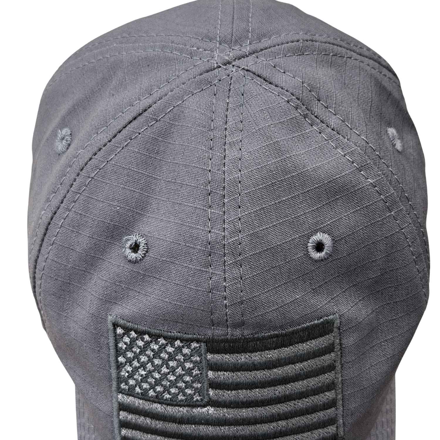 american flag hat made in usa no button top