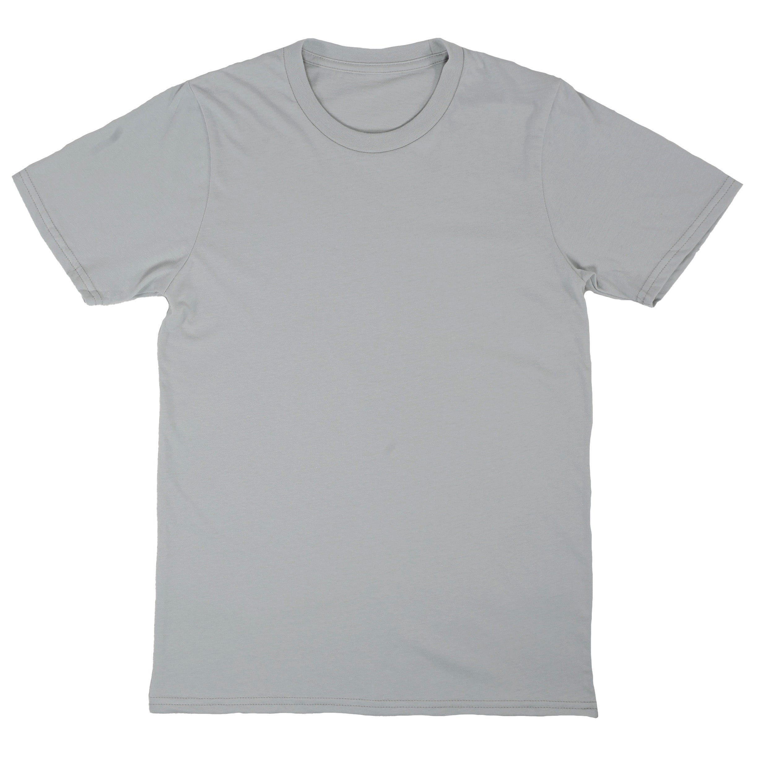 Everyday Blank American Made Cotton T-Shirt | Made in USA - Gray