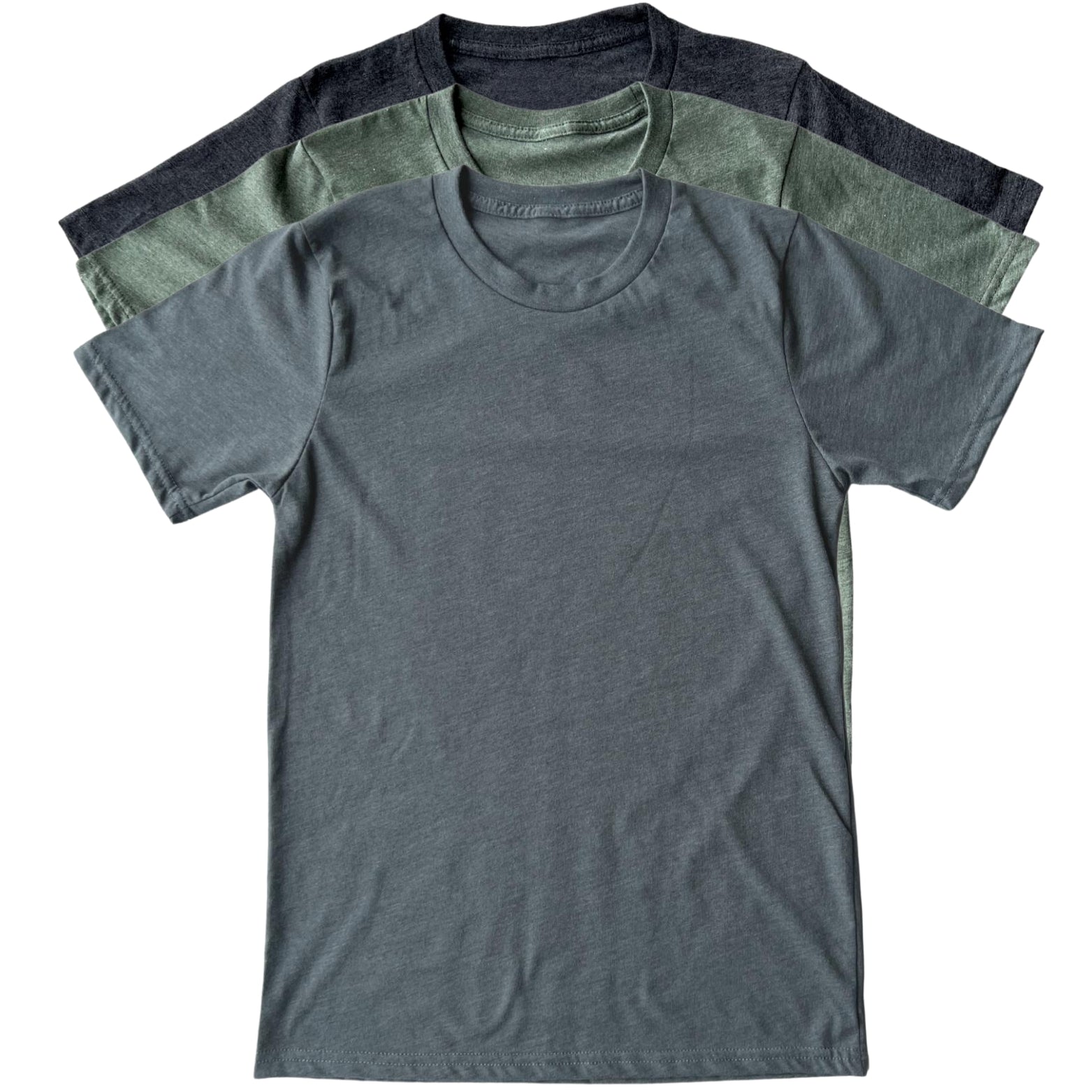 Basic Blank T-Shirt Core 3-Pack | Made in USA
