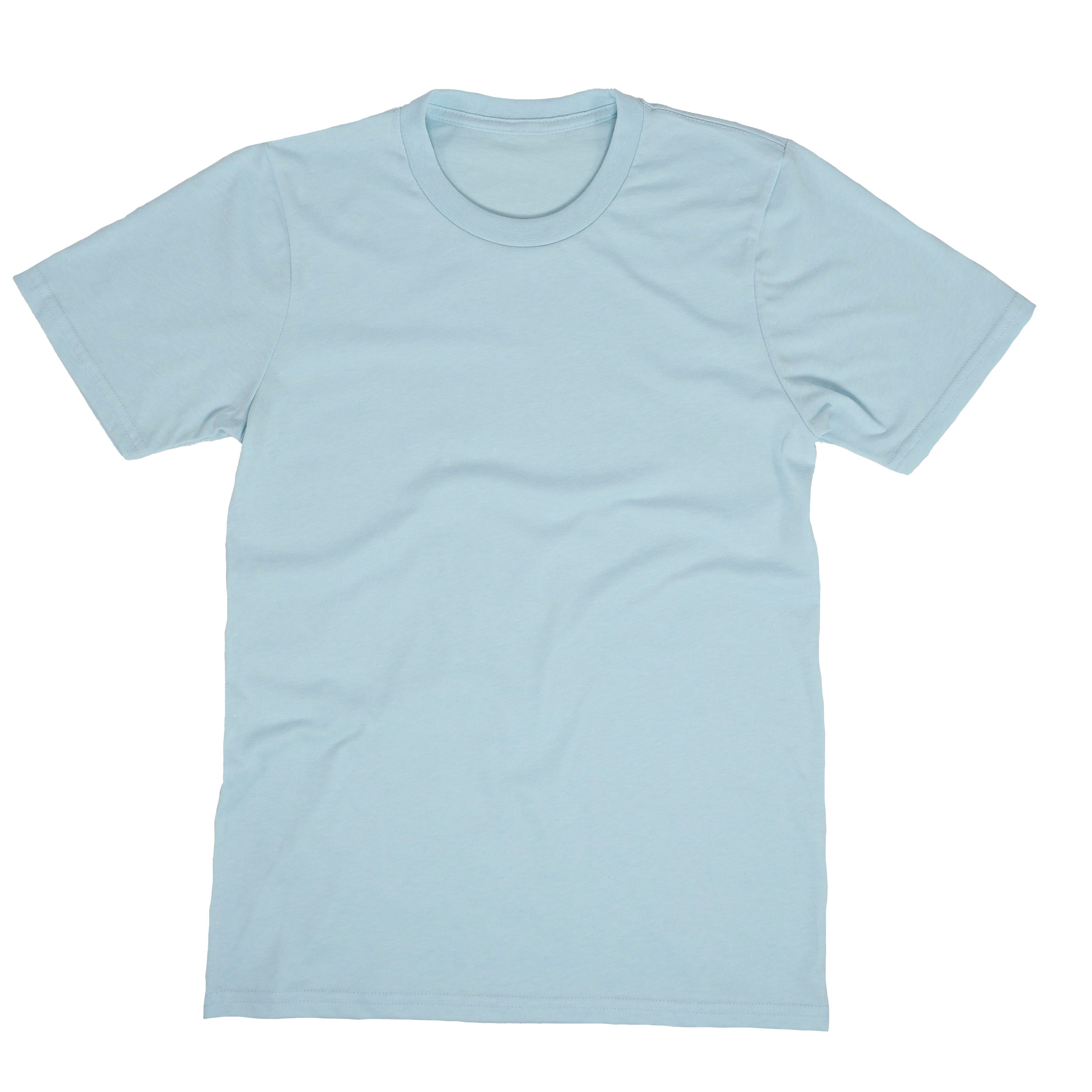Basic T-Shirt Solid Color 10-Pack | Spring Blue
