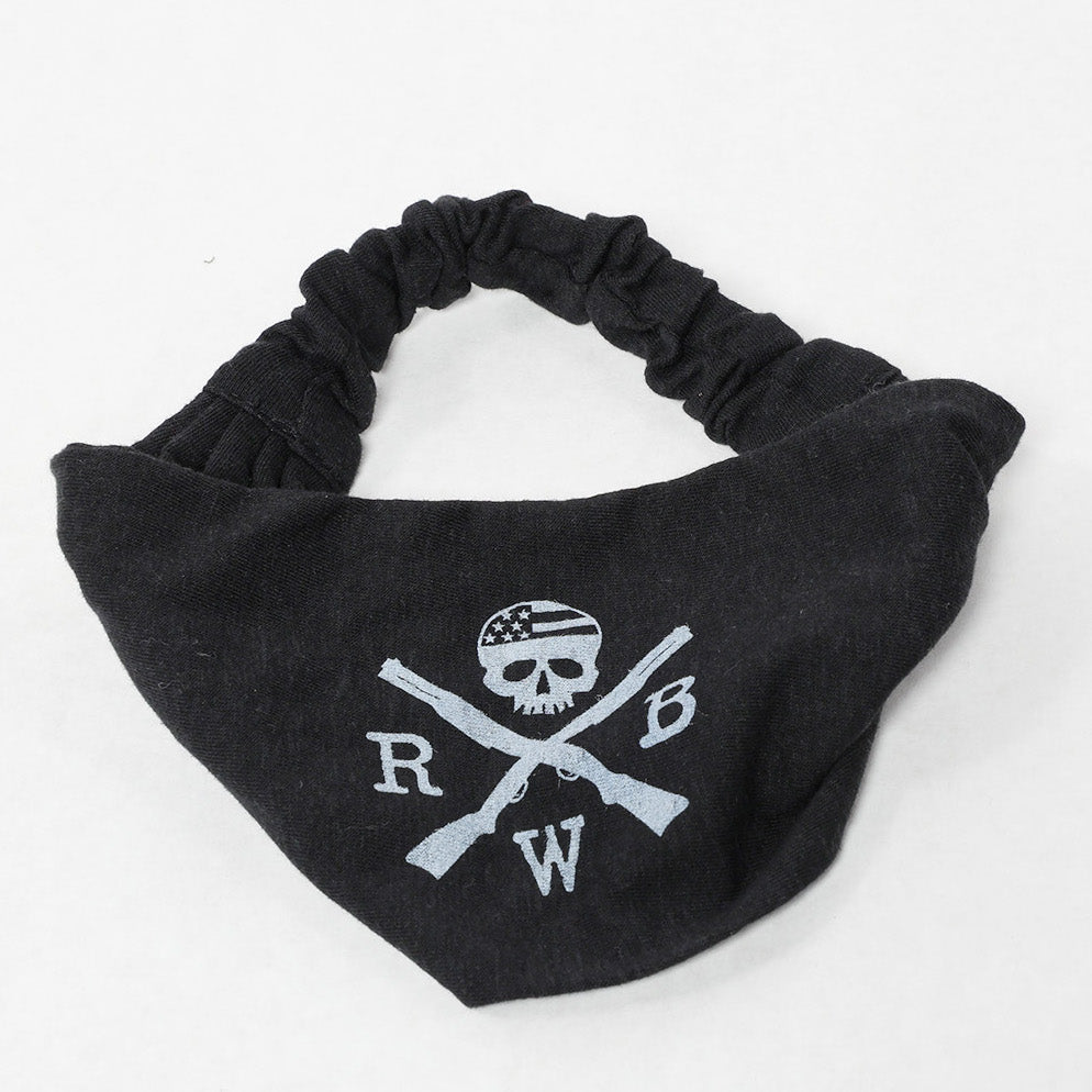 Women's RWB Logo Headband |Made in USA (Black)