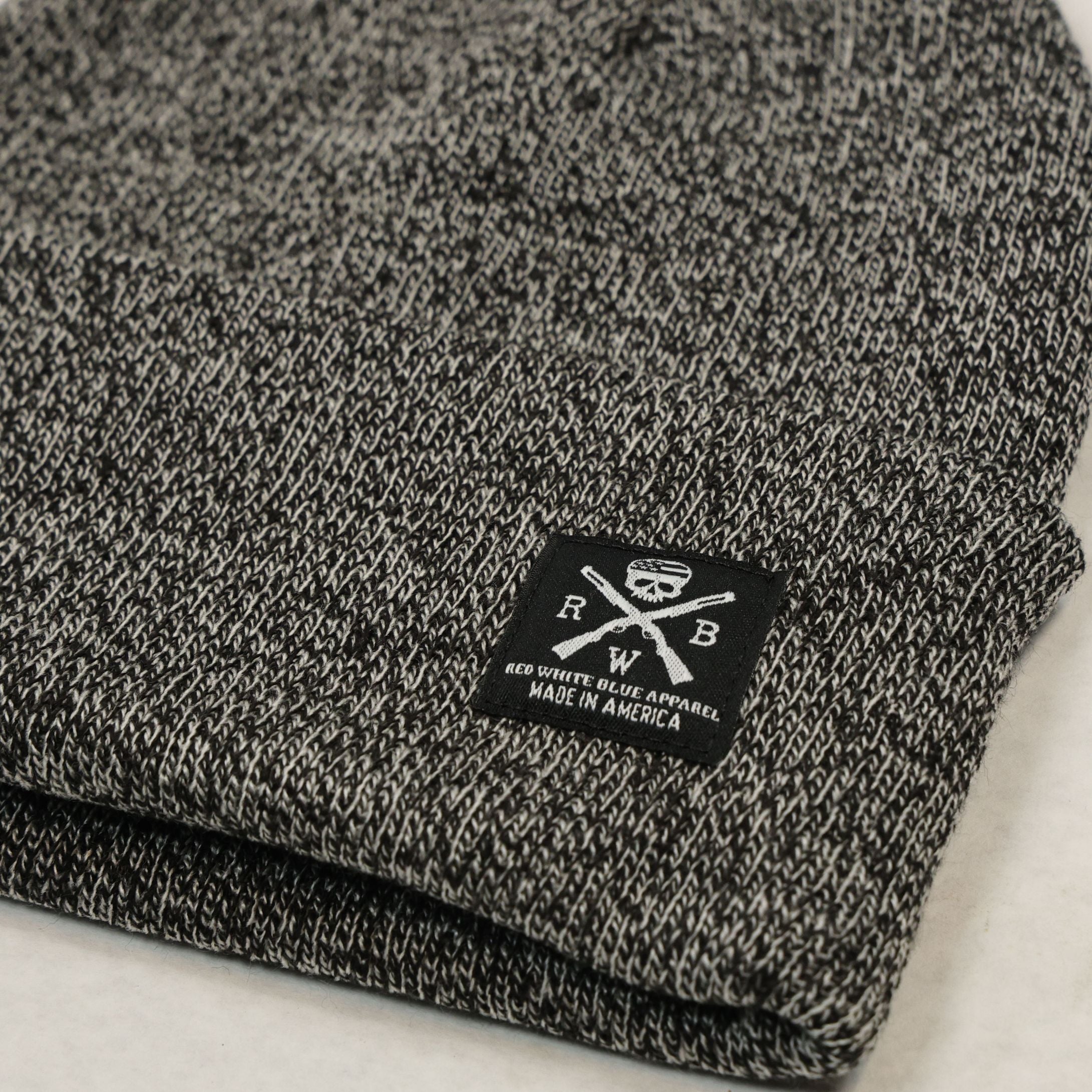 The Standard Winter Beanie | Made in USA / Cuff (Pepper)