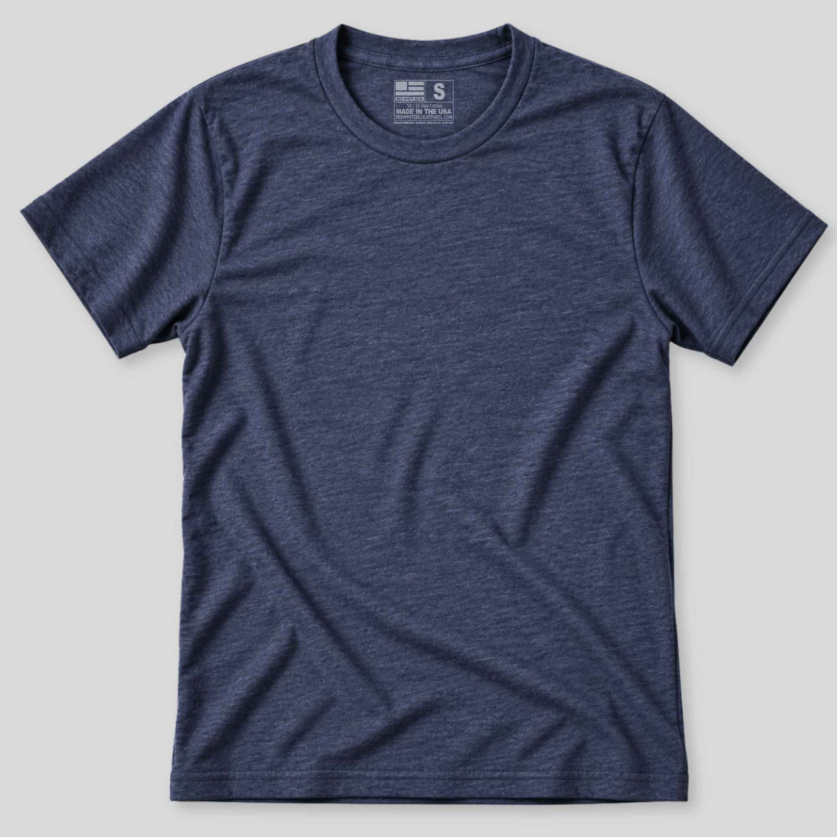 Navy Made In USA Blank Everyday T Shirt