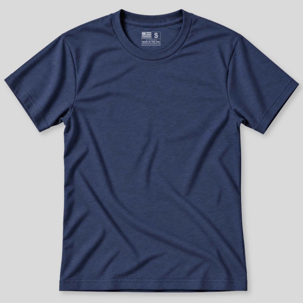 Made In USA Blank Navy Shirt
