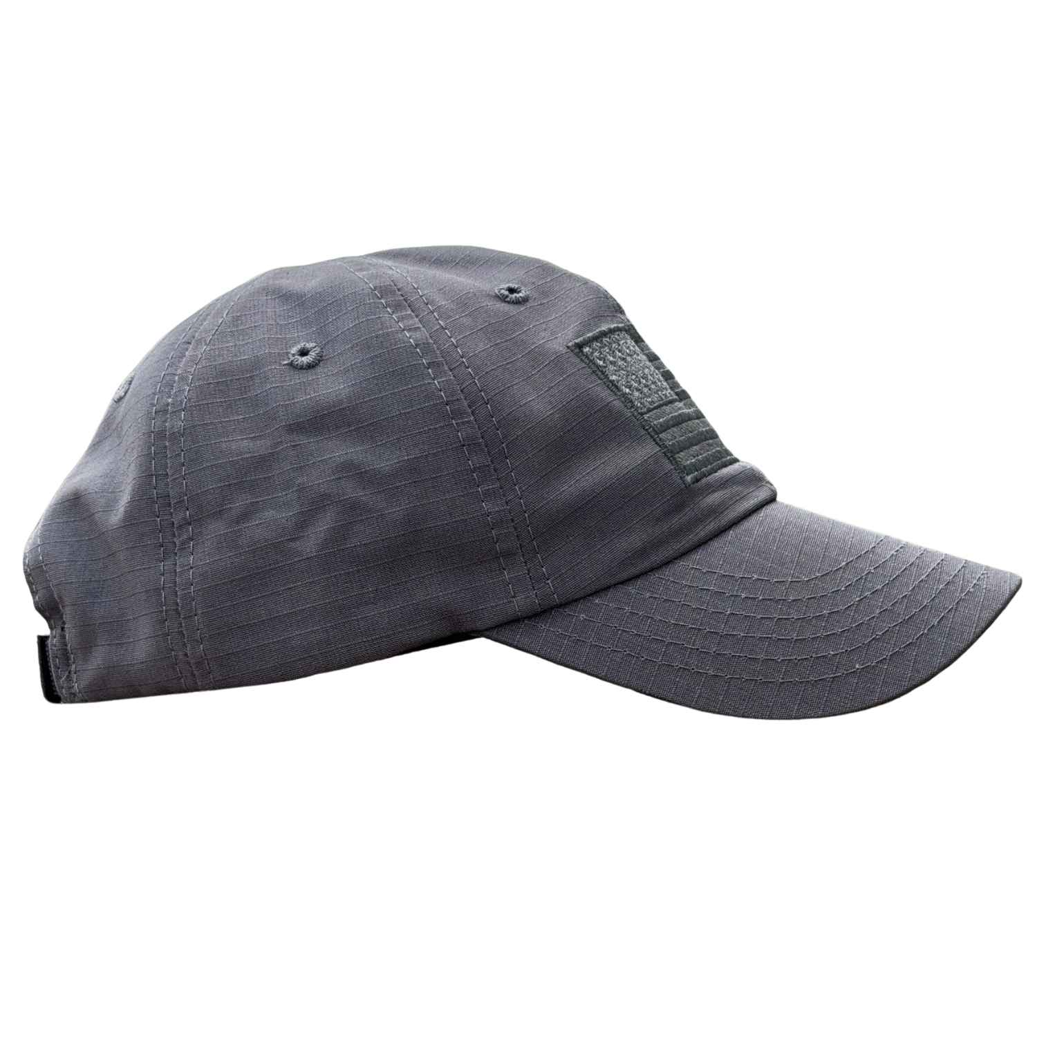 side view american flag hat made in usa