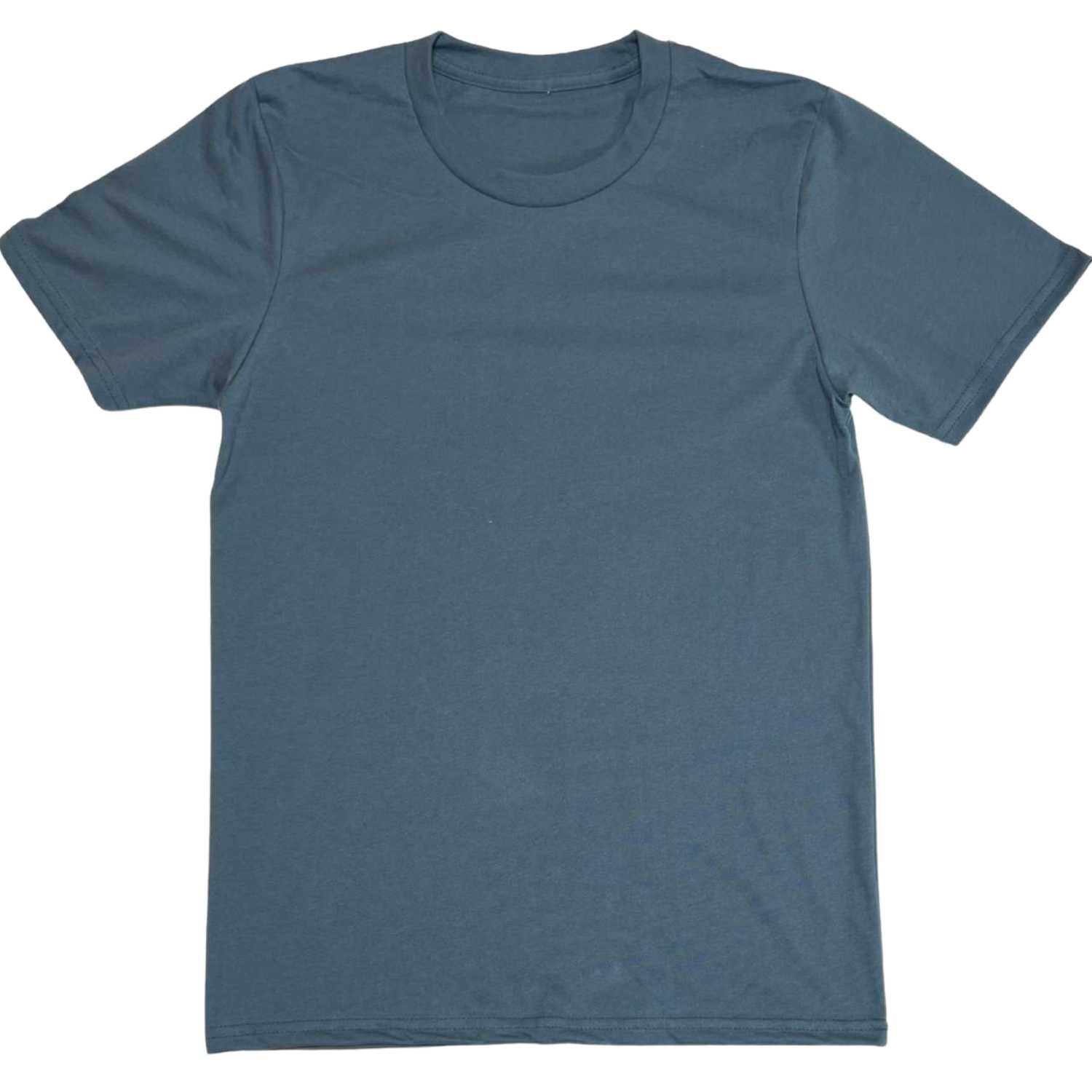 Men's Basic T-Shirt Solid Color Five-Pack | Blue