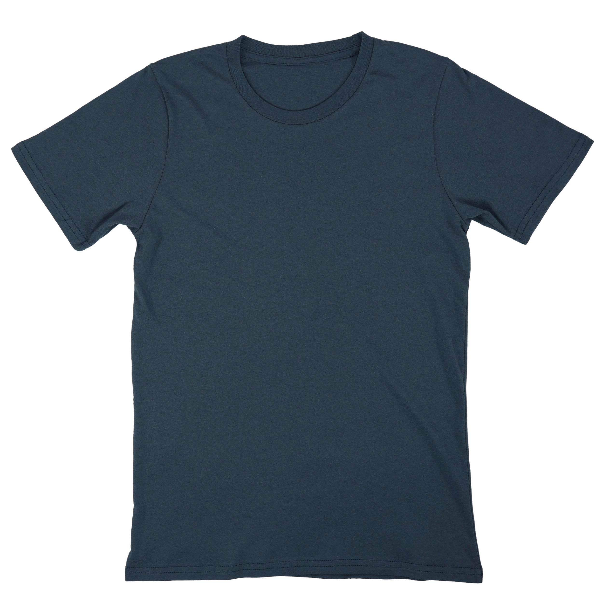 Everyday Blank American Made Cotton T-Shirt | Made in USA - Blue