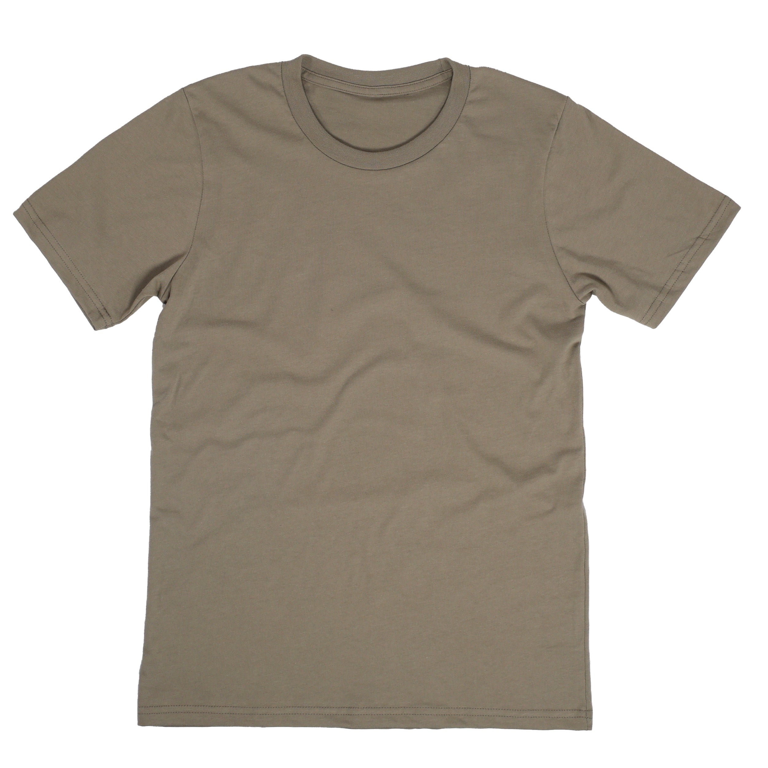 Everyday Blank American Made Cotton T-Shirt | Made in USA - Coyote