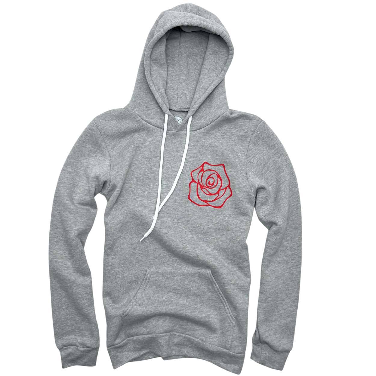 Women's Patriotic National Flower Rose Sweatshirt | Made in USA