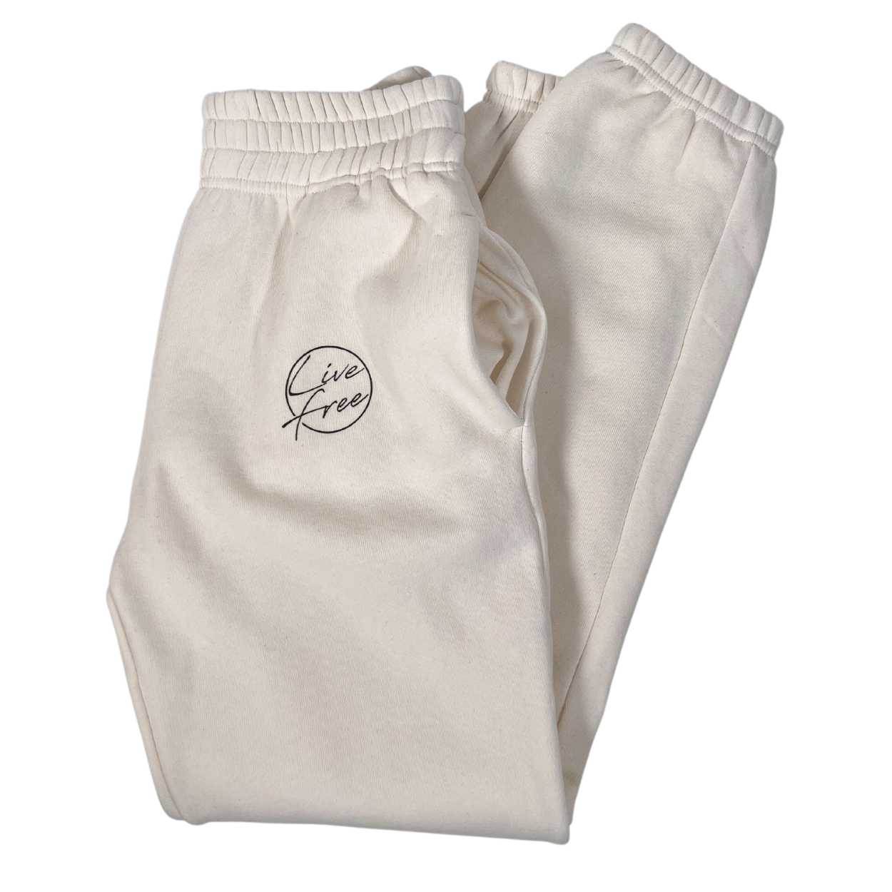 Women's Cozy Sweatpants | Made in USA - Natural